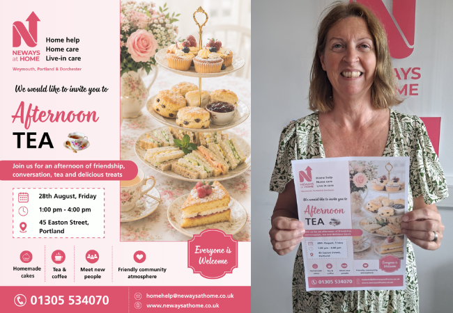 Join us for an afternoon tea 💗
