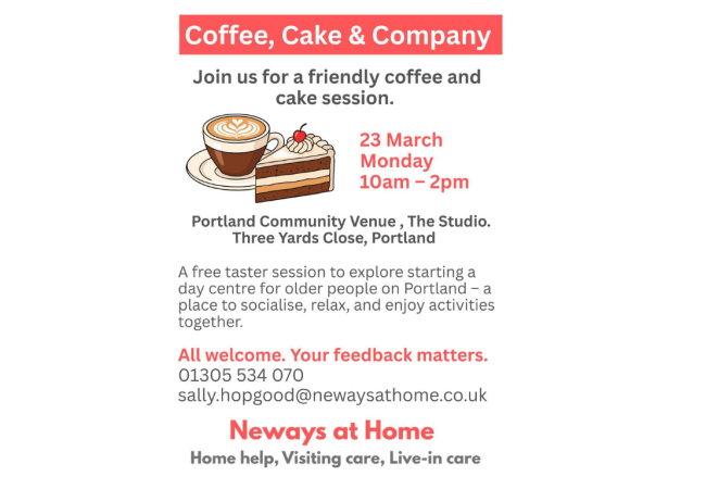 ☕🍰 Coffee, Cake & Company – You're Invited!