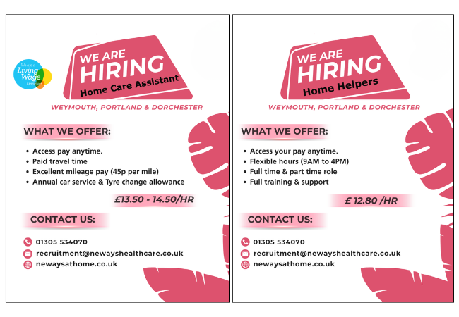 We are hiring - Home care assistants & Home helpers